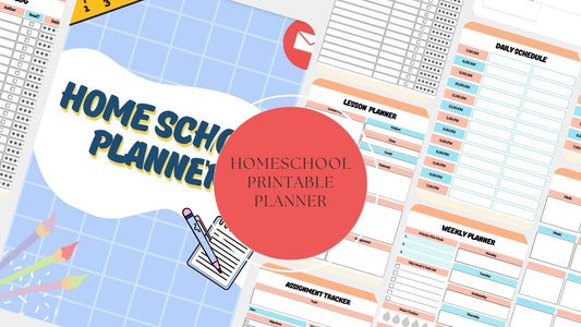 Homeschool Printable Planner