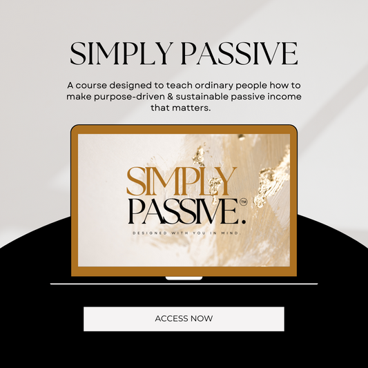 Simply Passive - Digital Marketing Course for Beginners